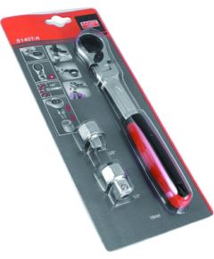 Bahco Pass-through socket set with ratchet and 19mm socket 3/8" / 1/2"