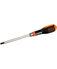 Bahco Screwdriver ERGO™ Phillips PH2x125mm with 11mm hex through blade