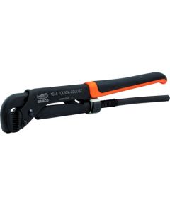 Bahco Ātri regulējana cauruļu atslēgu 320mm maks 1" ar divkomponenta ERGO rokturi
