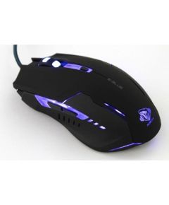 E-Blue Aurora Spēļu Datora Pele ar Papildus Pogām / LED RGB / 3000 DPI / Avago Chipset / USB Melna