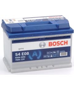 Bosch S4 E08 70Ah 760A 278x175x190-+ Akumulators