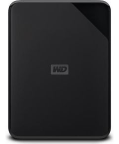 External HDD|WESTERN DIGITAL|Elements Portable SE|2TB|USB 3.0|Colour Black|WDBEPK0020BBK-WESN