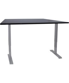 Desk ERGO with 2-motors 140x80x60-125cm black