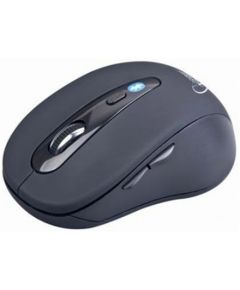 Gembird MUSWB2 Optical Bluetooth mouse, Wireless connection, 6 button, Black, Grey