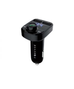 Forever TR-330 Bluetooth 4.0 FM Transmitter Ar Uzlādes Ligzdām USB 12 / 24V | 3.1A + 1A Melns