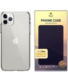 Mocco Original Clear Case 2mm Силиконовый чехол для Apple iPhone 12 / iPhone 12 Pro Прозрачный (EU Blister)