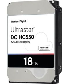 HDD|WESTERN DIGITAL ULTRASTAR|Ultrastar DC HC550|18TB|SATA 3.0|256 MB|7200 rpm|3,5"|0F38459