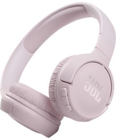 JBL on-ear austiņas ar Bluetooth, rozā - JBLT510BTROSEU