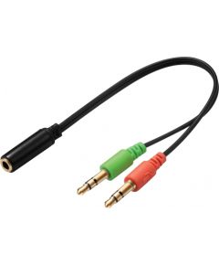 3.5mm SANDBERG Headset Converter adapter Mobile to PC