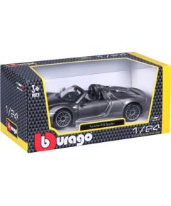 BBURAGO automašīna 1/24 Porsche 918 Spyder, 18-21076
