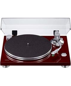 Gramofon Teac Gramofon Teac TN-3B z napędem paskowym (zintegrowany wzmacniacz MM phono EQ, cyfrowe wyjście USB, ramię SAEC, prędkość 33 i 45 RPM), wiśnia DJ tehnika