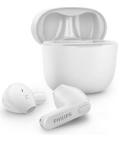 PHILIPS TAT2236WT/00 in-ear true bezvadu austiņas ar portatīvo uzlādes ietvaru, baltas