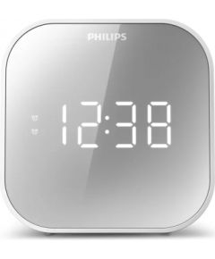 PHILIPS TAR4406/12 radio pulkstenis, balts