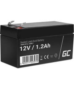 GREEN CELL Battery AGM 6V 3.2 Ah