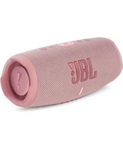 JBL CHARGE 5 PINK ūdensizturīga portatīvā skanda, rozā