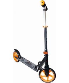 Muuwmi Aluminium Scooter skrejritenis 200 mm, melns/oranžs - AU 116