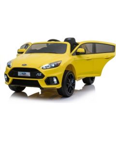 Детский одноместный электромобиль "Ford Focus RS", желтый