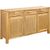 Kumode CHICAGO NEW ar 3 durvīm un 3 atvilktnes, 140x44xH86 cm, koks: ozolkoka finieris, krāsa: dabīga Kumode CHICAGO NEW ar 3 durvīm un 3 atvilktnes, 140x44xH86 cm, koks: ozolkoka finieris, krāsa: dabīga
