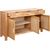 Kumode CHICAGO NEW ar 3 durvīm un 3 atvilktnes, 140x44xH86 cm, koks: ozolkoka finieris, krāsa: dabīga Kumode CHICAGO NEW ar 3 durvīm un 3 atvilktnes, 140x44xH86 cm, koks: ozolkoka finieris, krāsa: dabīga