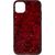 Fusion Art Epoxy Back Case Силиконовый чехол для Apple iPhone 11 Pro Темно Красный