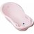 Vvanna 102 cm  ar korķi un termometru RABBITS light pink  TegaBaby KR-005