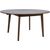 Обеденный стол ADELE D120xH75см, раздвижной, столешница: из мебельной пластины со буковогом шпоном, ножки и рама: бук