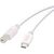 Vivanco cable USB-C - USB-B 3m, white (45356)