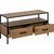 TV-table SEAFORD 90x35xH50cm, oak