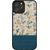 MAN&WOOD case for iPhone 12 Pro Max blue flower black