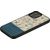 MAN&WOOD case for iPhone 12 Pro Max blue flower black