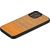 MAN&WOOD case for iPhone 12 Pro Max herringbone arancia black