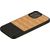 MAN&WOOD case for iPhone 12 Pro Max herringbone nero black