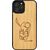 MAN&WOOD case for iPhone 12/12 Pro cat with red fish