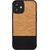 MAN&WOOD case for iPhone 12 mini herringbone nero black