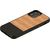 MAN&WOOD case for iPhone 12 mini herringbone nero black