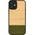 MAN&WOOD case for iPhone 12 mini bamboo forest black