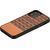 MAN&WOOD case for iPhone 12 mini browny check black