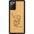 MAN&WOOD case for Galaxy Note 20 cat with fish