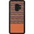MAN&WOOD SmartPhone case Galaxy S9 browny check black