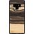 MAN&WOOD SmartPhone case Galaxy Note 9 white ebony black