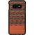 MAN&WOOD SmartPhone case Galaxy S10e browny check black