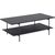 Coffee table ANGUS, 115x60xH40cm, black