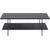 Coffee table ANGUS, 115x60xH40cm, black