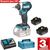 Akumulatora triecienskrūvgriezis, 18 V, 2x5,0 Ah 175 Nm, LED, BL motors DTD154RTJ Makita