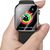 Baseus 5D SGAPWA4-E01 Aizsargstikls Pilnam Ekrānam Apple Watch 1 / 2 / 3 38 mm Melns