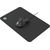 Platinet mouse PMOM010 + mousepad, black (45571)