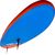 SUP dēlis NKX Windsurf Blue Orange Wind 11'0