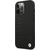 BMW BMHCP13XSLLBK Back Case Aizmugurējais Ādas Apvalks Telefonam Apple iPhone 13 Pro Max Melns