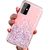Fusion Glue Glitter Back Case Силиконовый чехол для Apple iPhone 13 Pro Розовый