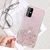 Fusion Glue Glitter silikona aizsargapvalks Apple iPhone 13 Pro rozā